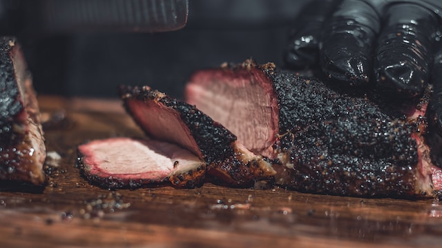 brisket with rub