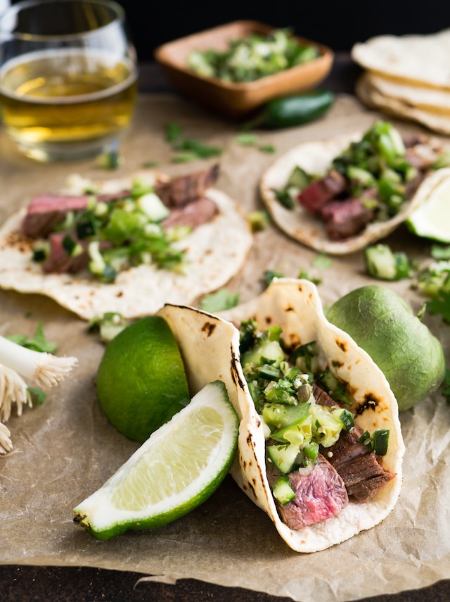 steak tacos